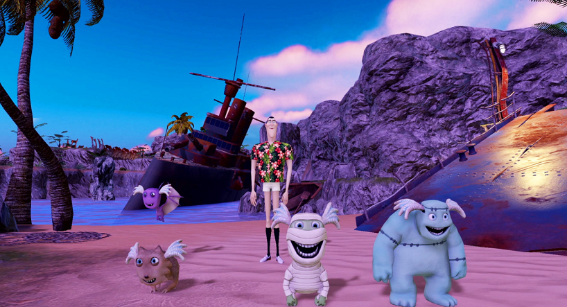 Gra PS4 Hotel Transylvania 3: Monsters Overboard - screen